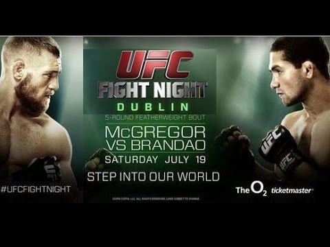 Countdown to UFC Fight Night 46: McGregor vs Brandao