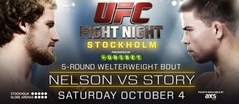 UFC Fight Night 53: Nelson vs Story – Best Fight Odds