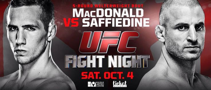 UFC Fight Night 54: MacDonald vs Saffiedine – Best Fight Odds