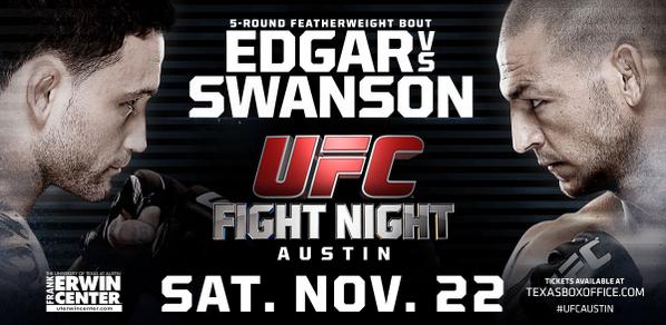 UFC Fight Night 57: Edgar vs Swanson – Best Fight Odds