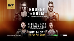 UFC 193: Rousey vs Holm – Best Fight Odds