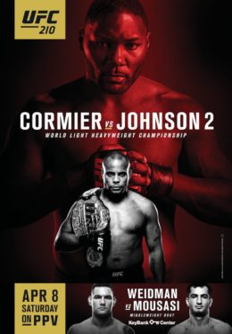 UFC 210: Cormier vs Johnson 2 – Best Fight Odds