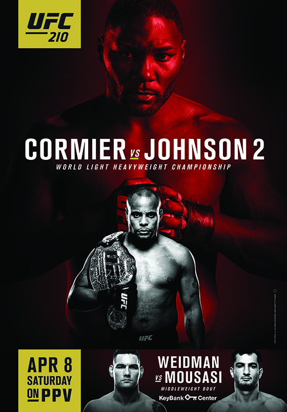 UFC 210: Cormier vs Johnson 2: Media Day Staredowns
